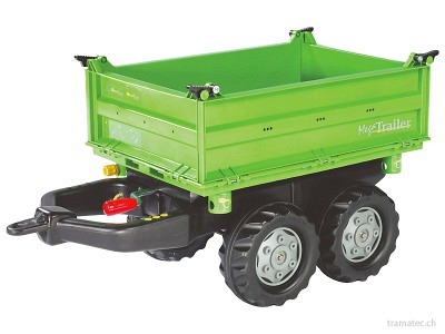 Rolly Toys Mega Trailer Deutz Dreiseit..