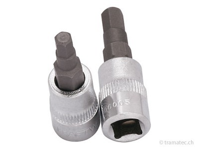 KRAFTWERK 1/4" Inbus-Bit-Stecknuss 4 mm