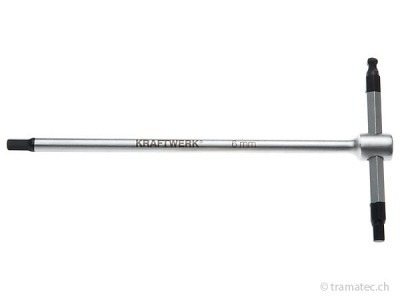 KRAFTWERK T-Griff-Stiftschlüssel Inbus 2 mm