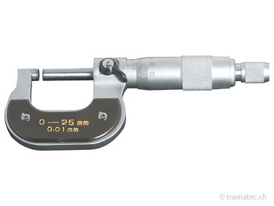 KRAFTWERK Aussen-Mikrometer 0-25 mm