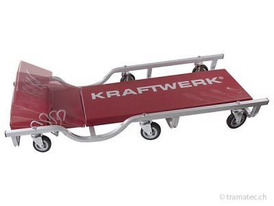 KRAFTWERK Liegepritsche mit verstellba..