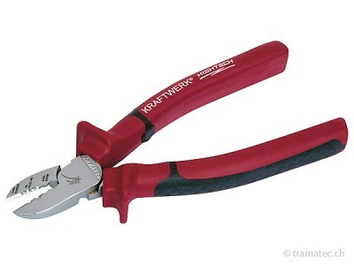 KRAFTWERK KW hightech Elektriker-Seitenschneider 190 mm