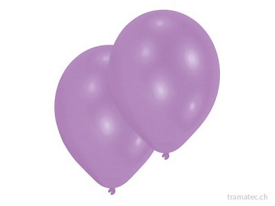 Amscan/Riethmüller 10 Ballone 27.5cm violett