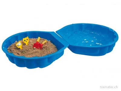 BIG Sand-Waterschell blau