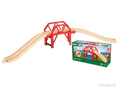BRIO Bahnbrücke mit Auffahrten