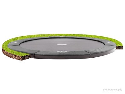 BERG Trampolin FlatGround Champion Grey 430
