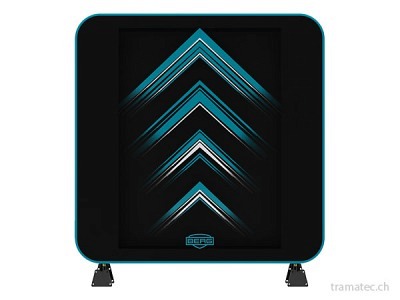 BERG Trampolin AeroWall 2x2 Black