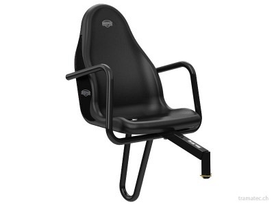 BERG Soziussitz Schwarz XL