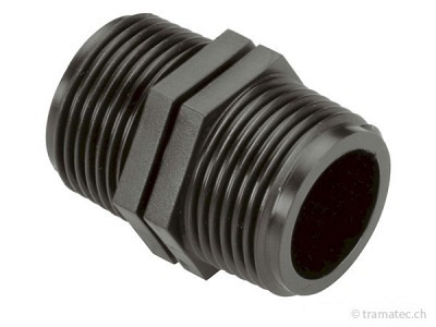GARDENA Sprinklersystem pro Ventil-Verbinder mit 2 x 1" AG