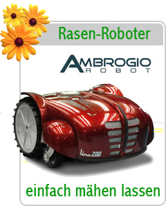 Roboter-Rasenmäher, Robomow, Automower, Ambrogio, Elite, Evolution