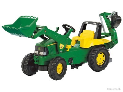 Rolly Toys rollyJunior John Deere Bakhoe-Loader - 81 107 6