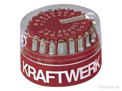 KRAFTWERK 19-t. 1/4' MAGNUM Bit-Box