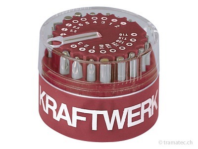 KRAFTWERK 19-t. 1/4' MAGNUM Bit-Box 50 mm