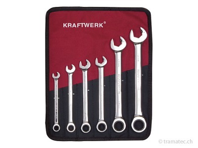 KRAFTWERK 6-t. D-CLICKRAFT-Satz 8-19 mm Rolltasche