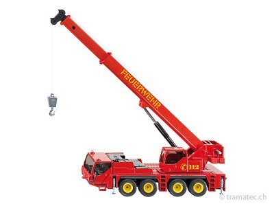 SIKU 2110 Feuerwehr Kranwagen