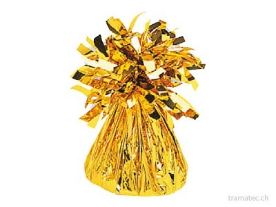 Amscan/Riethmüller Folien-Ballongewicht gold