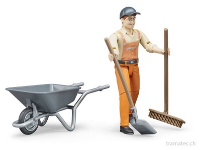 Bruder Figurenset Kommunalarbeiter