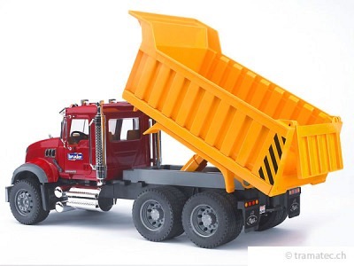 Bruder MACK Granite LKW mit Kippmulde ..