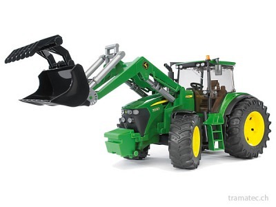 Bruder John Deere Traktor mit Frontlader - 03051