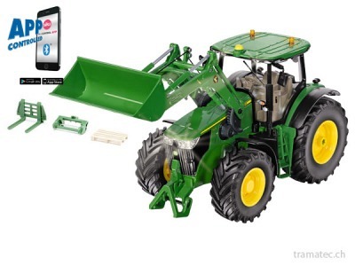 SIKU 6792 John Deere 7310R mit Frontlader Bluetooth