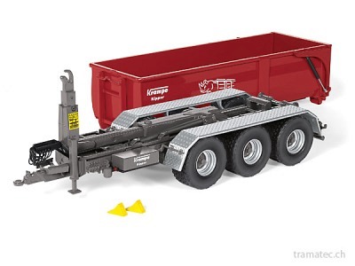 Wiking Krampe Kipper Hakenlift THL 30 L mit Abrollcontainer Big Body 750