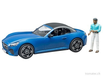 Bruder Roadster mit Fahrer