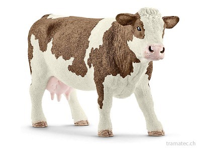 Schleich Fleckvieh-Kuh