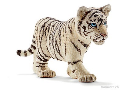 Schleich Tigerjunges weiß