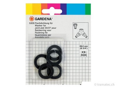 GARDENA Flachdichtung 3/4"