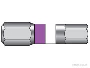 KRAFTWERK 1/4' Duo-Code-Bit Inbus 3 mm, 6 Stk.