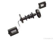 Rolly Toys Ersatzteil Kurbelachse mit Schaltgetriebe